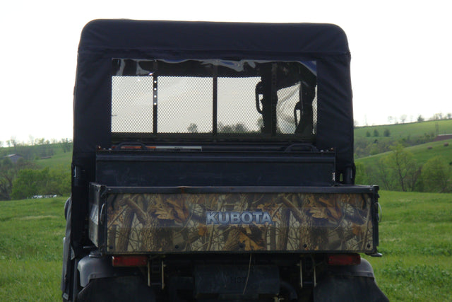 Photo of Kubota RTV 1140 - Soft Back Panel by 3 Star UTV - Premium Enclosures for UTVs / Side by Sides