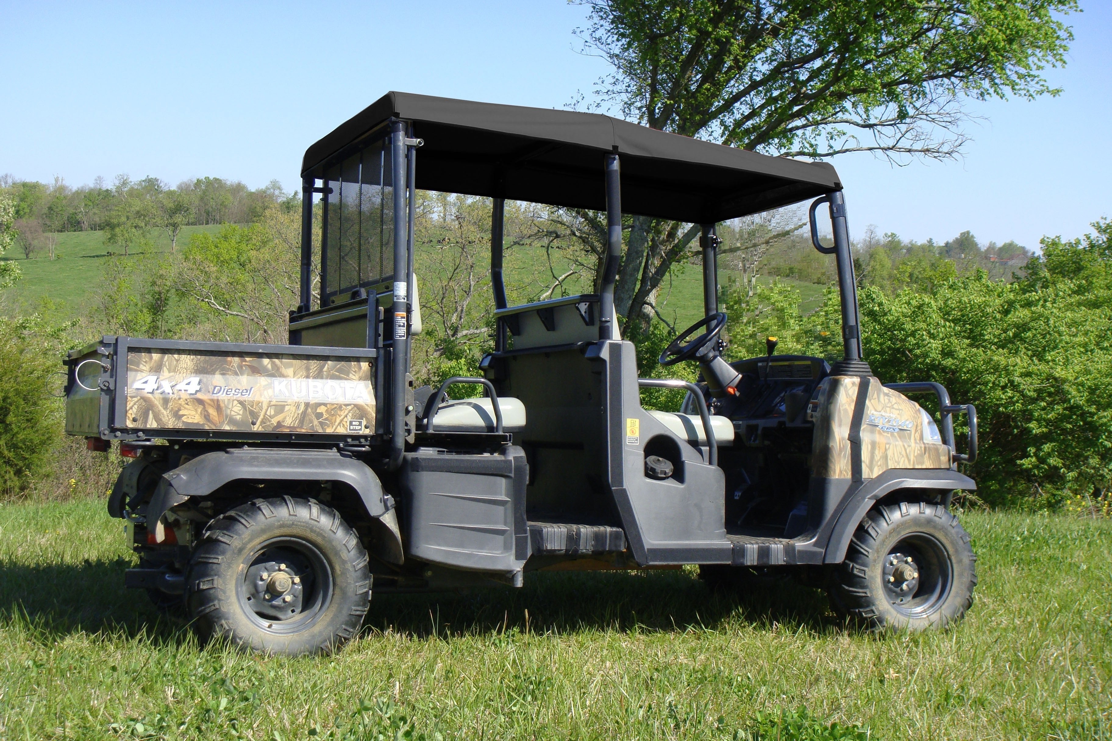 Photo of Kubota RTV 1140 - Soft Top by 3 Star UTV - Premium Enclosures for UTVs / Side by Sides