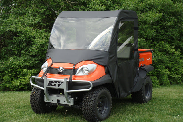 Photo of Kubota RTV 400/500/520 - Full Cab Enclosure with Vinyl Windshield by 3 Star UTV - Premium Enclosures for UTVs / Side by Sides