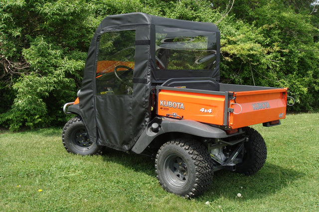 Photo of Kubota RTV 400/500/520 - Full Cab Enclosure for Hard Windshield by 3 Star UTV - Premium Enclosures for UTVs / Side by Sides