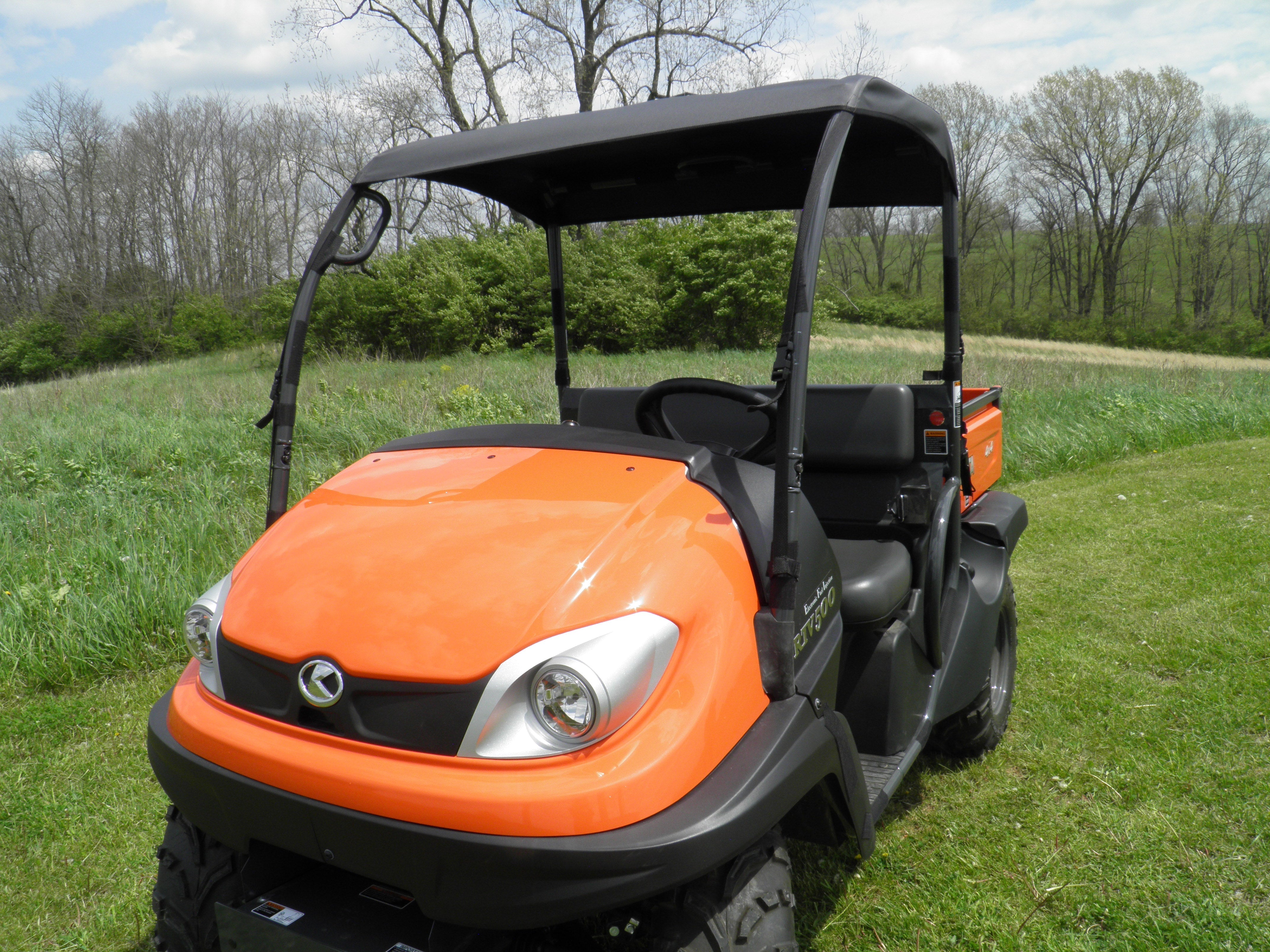 Photo of Kubota RTV 400/500/520 - Soft Top by 3 Star UTV - Premium Enclosures for UTVs / Side by Sides