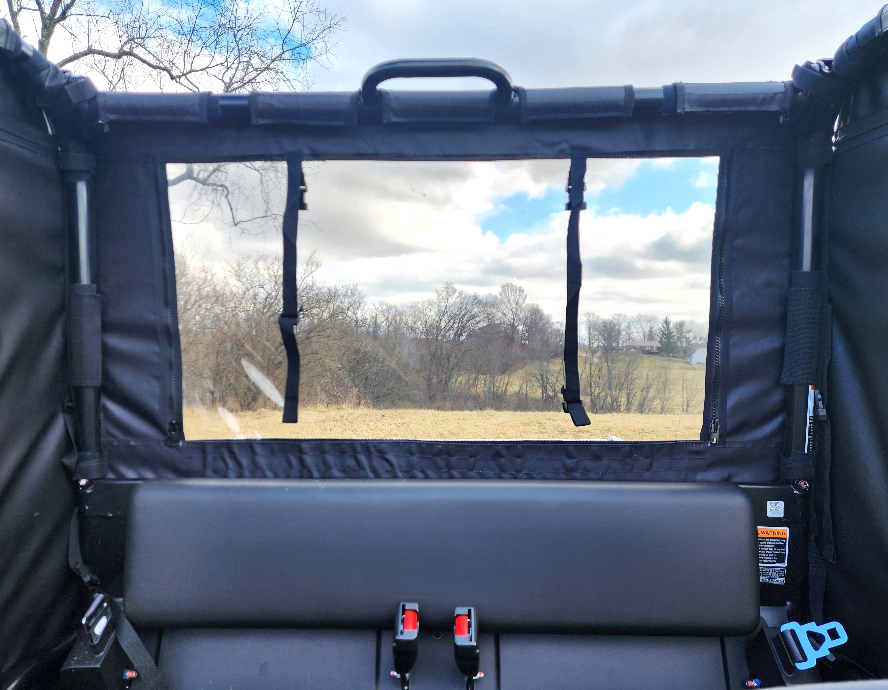 Kubota RTV 400/500/520 - Soft Back Panel