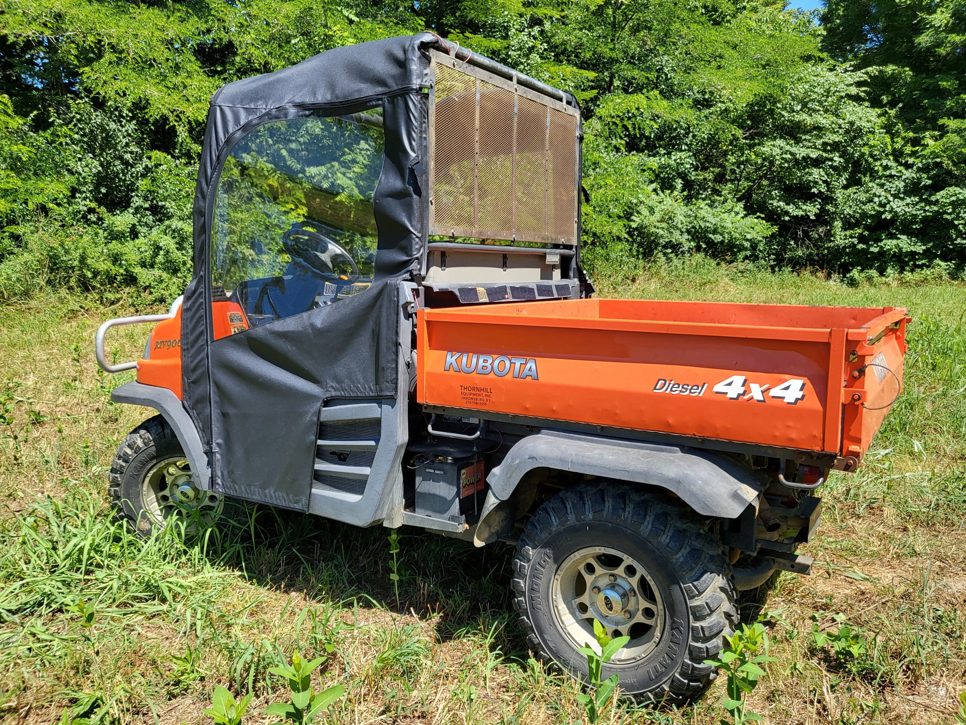 Photo of Kubota RTV 900/1120 - Soft Doors by 3 Star UTV - Premium Enclosures for UTVs / Side by Sides