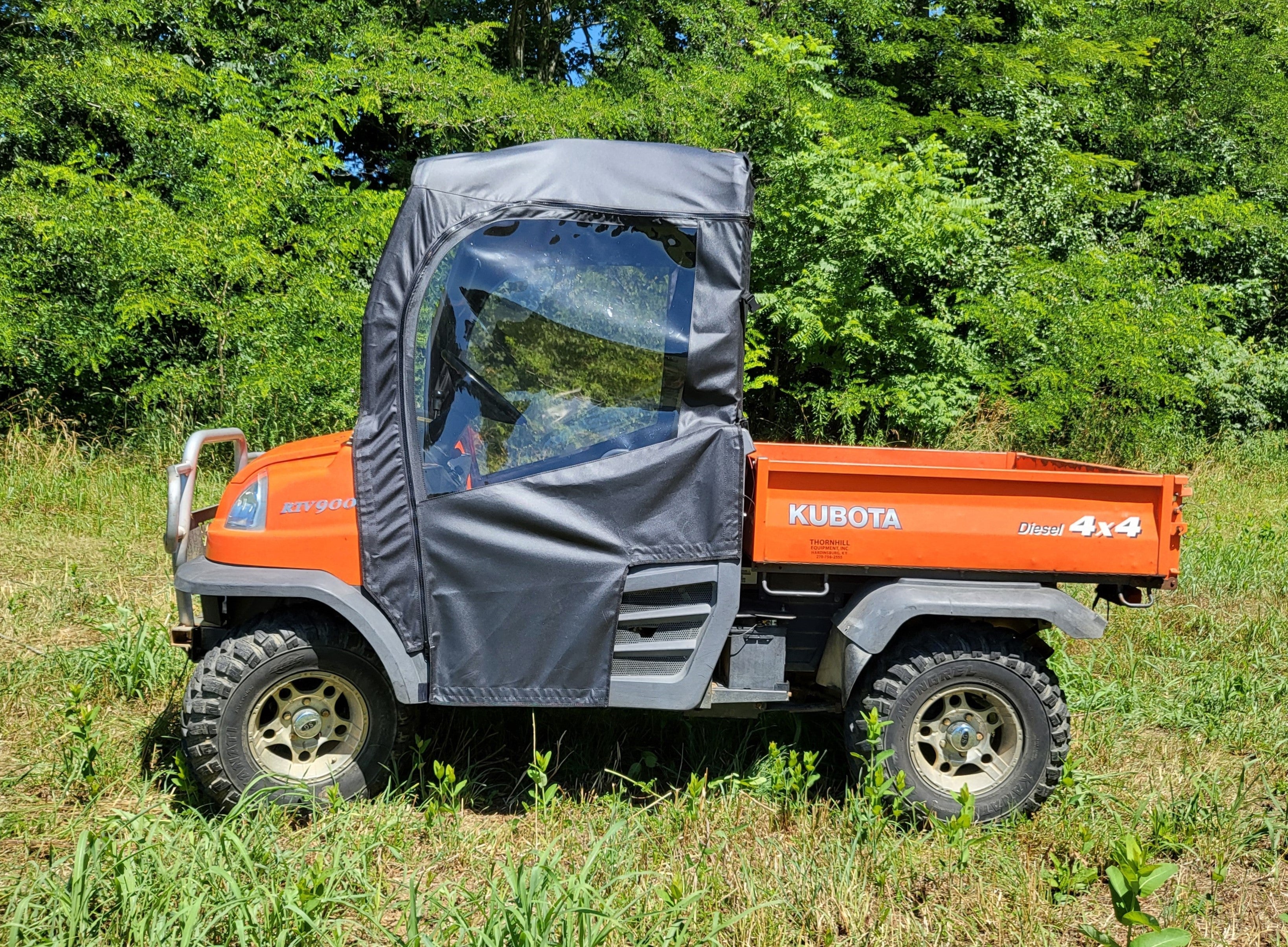 Photo of Kubota RTV 900/1120 - Soft Doors by 3 Star UTV - Premium Enclosures for UTVs / Side by Sides