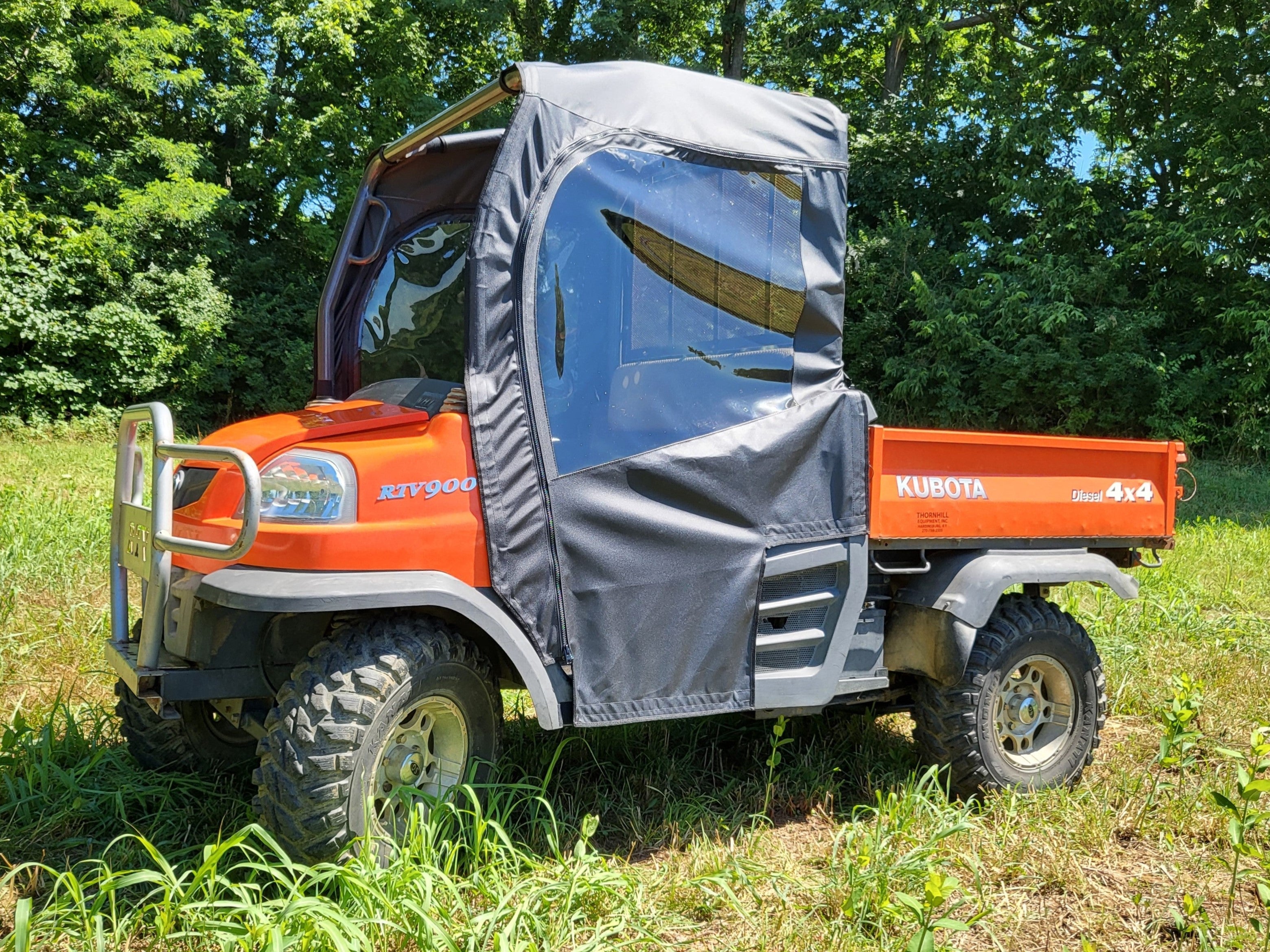 Photo of Kubota RTV 900/1120 - Soft Doors by 3 Star UTV - Premium Enclosures for UTVs / Side by Sides
