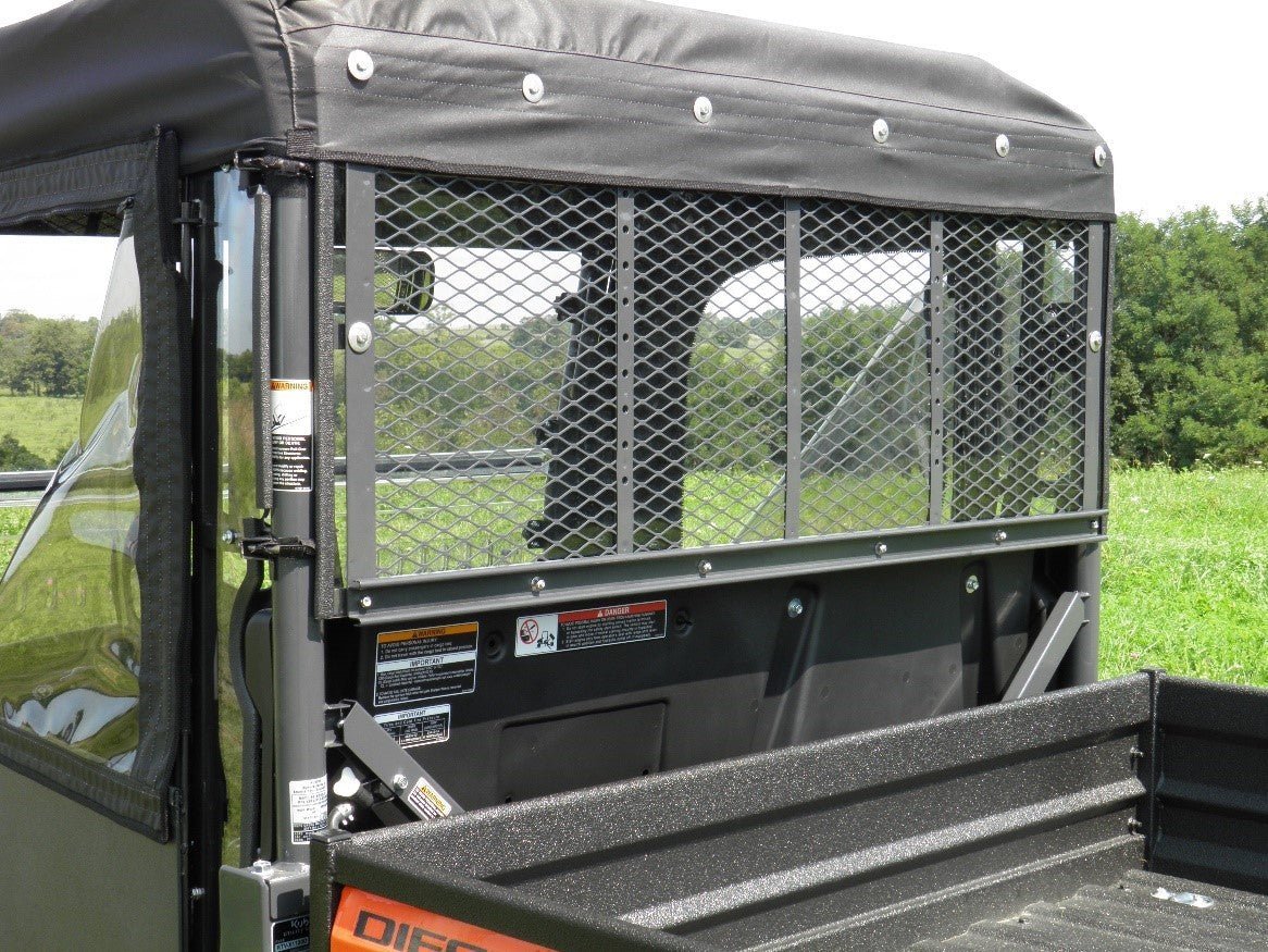 Photo of Kubota RTV 900/1120 - 1 Pc Lexan Back Panel by 3 Star UTV - Premium Windshields for UTVs / Side by Sides