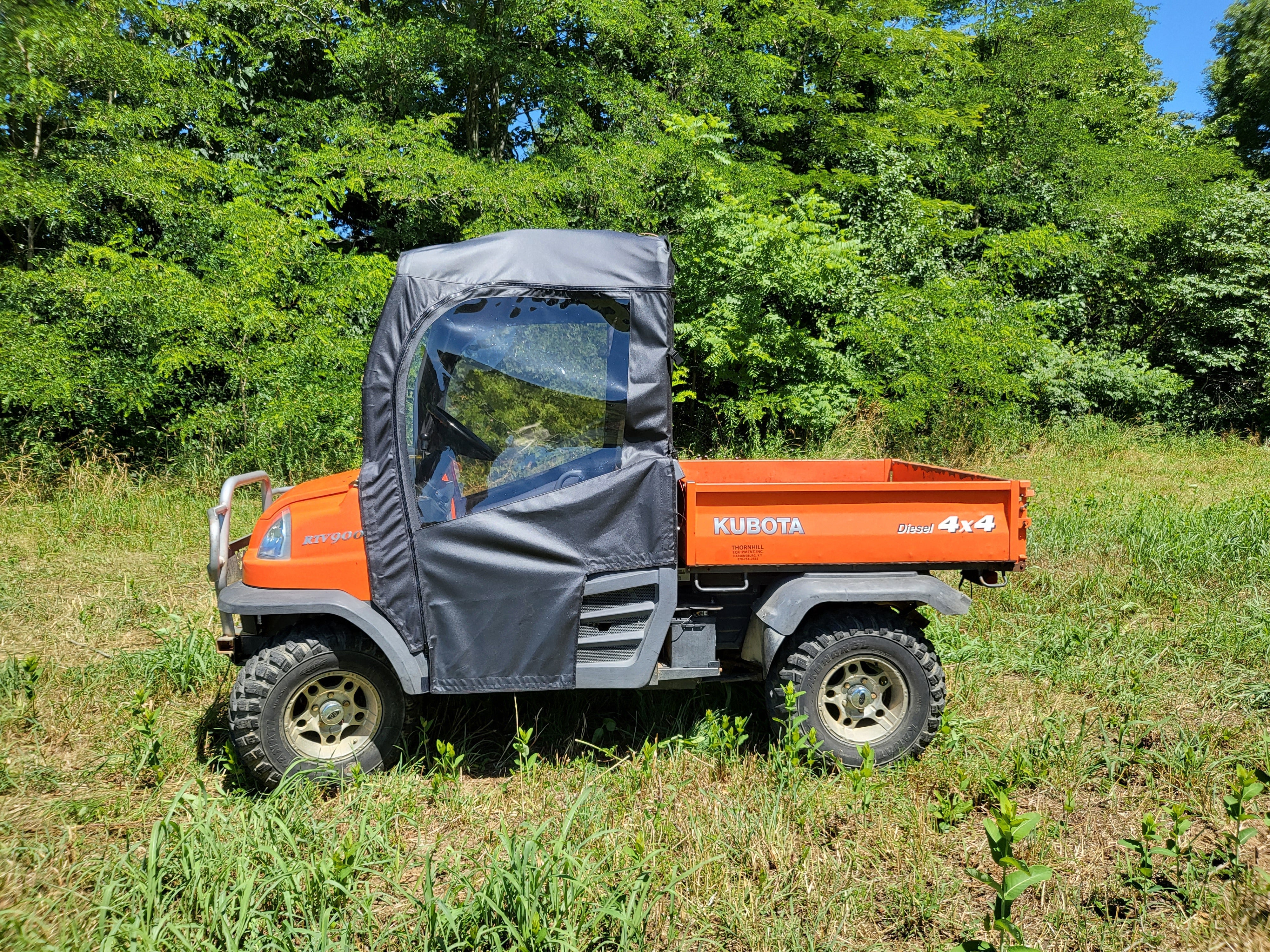 Photo of Kubota RTV 900/1120 - Door/Rear Window Combo by 3 Star UTV - Premium Enclosures for UTVs / Side by Sides