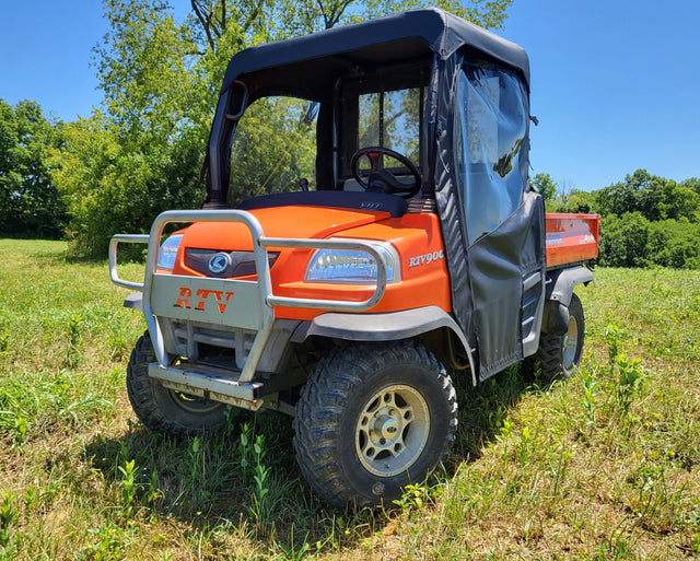 Photo of Kubota RTV 900/1120 - Full Cab Enclosure for Hard Windshield by 3 Star UTV - Premium Enclosures for UTVs / Side by Sides