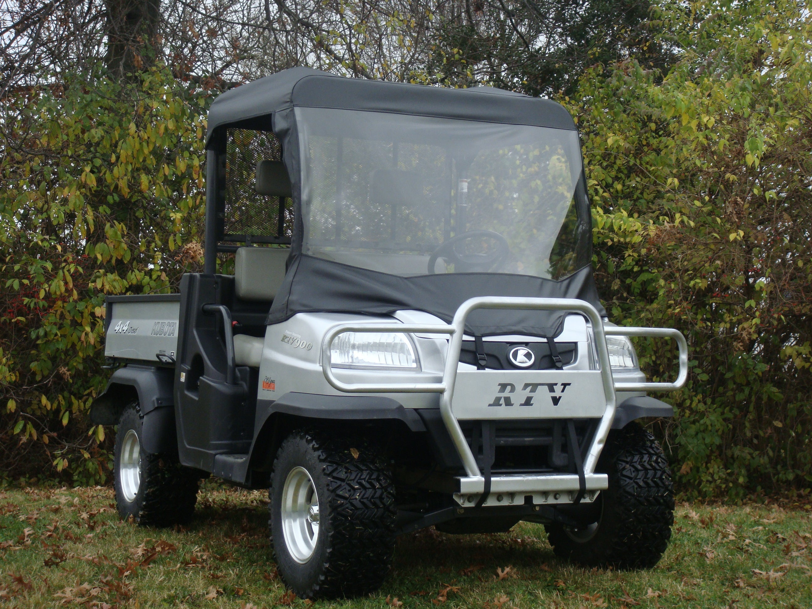 Photo of Kubota RTV 900/1120 - Vinyl Windshield/Top Combo by 3 Star UTV - Premium Enclosures for UTVs / Side by Sides