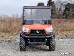 SuperATV Kubota RTV X-900 / X-1120D Scratch Resistant Full Windshield