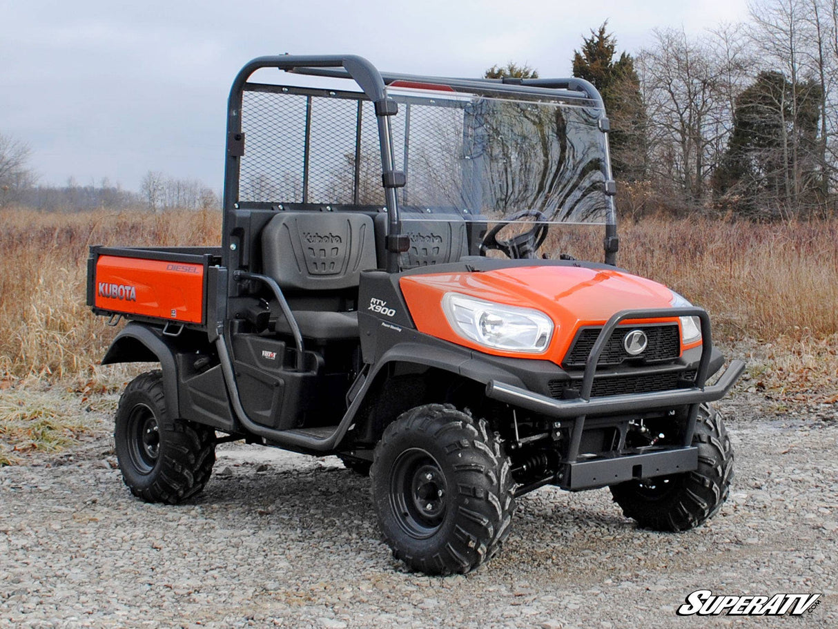 SuperATV Kubota RTV X-900 / X-1120D Scratch Resistant Full Windshield