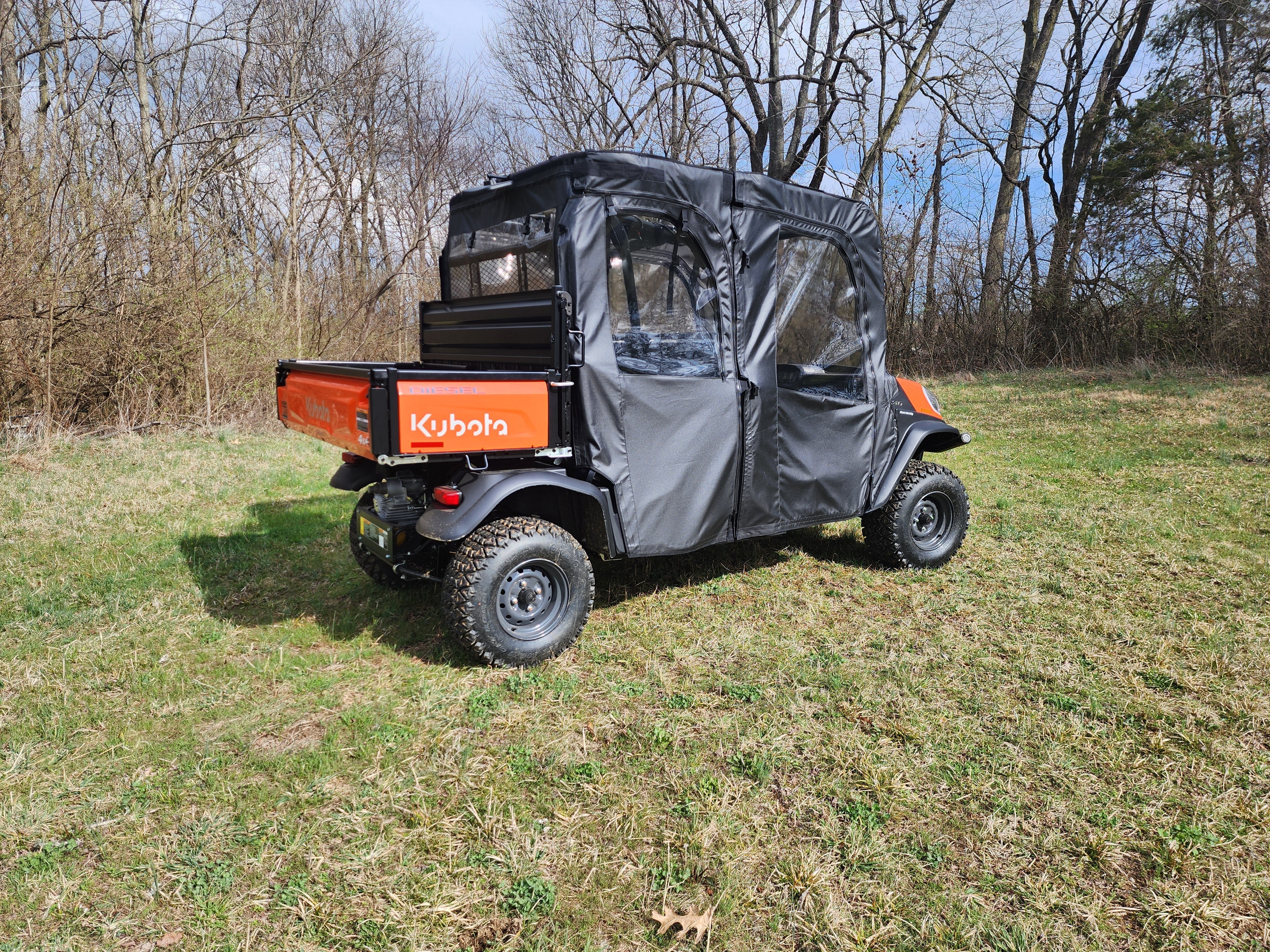 Photo of Kubota RTV X1140 - Door/Rear Window Combo by 3 Star UTV - Premium Enclosures for UTVs / Side by Sides