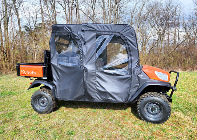 Photo of Kubota RTV X1140 - Soft Doors by 3 Star UTV - Premium Enclosures for UTVs / Side by Sides
