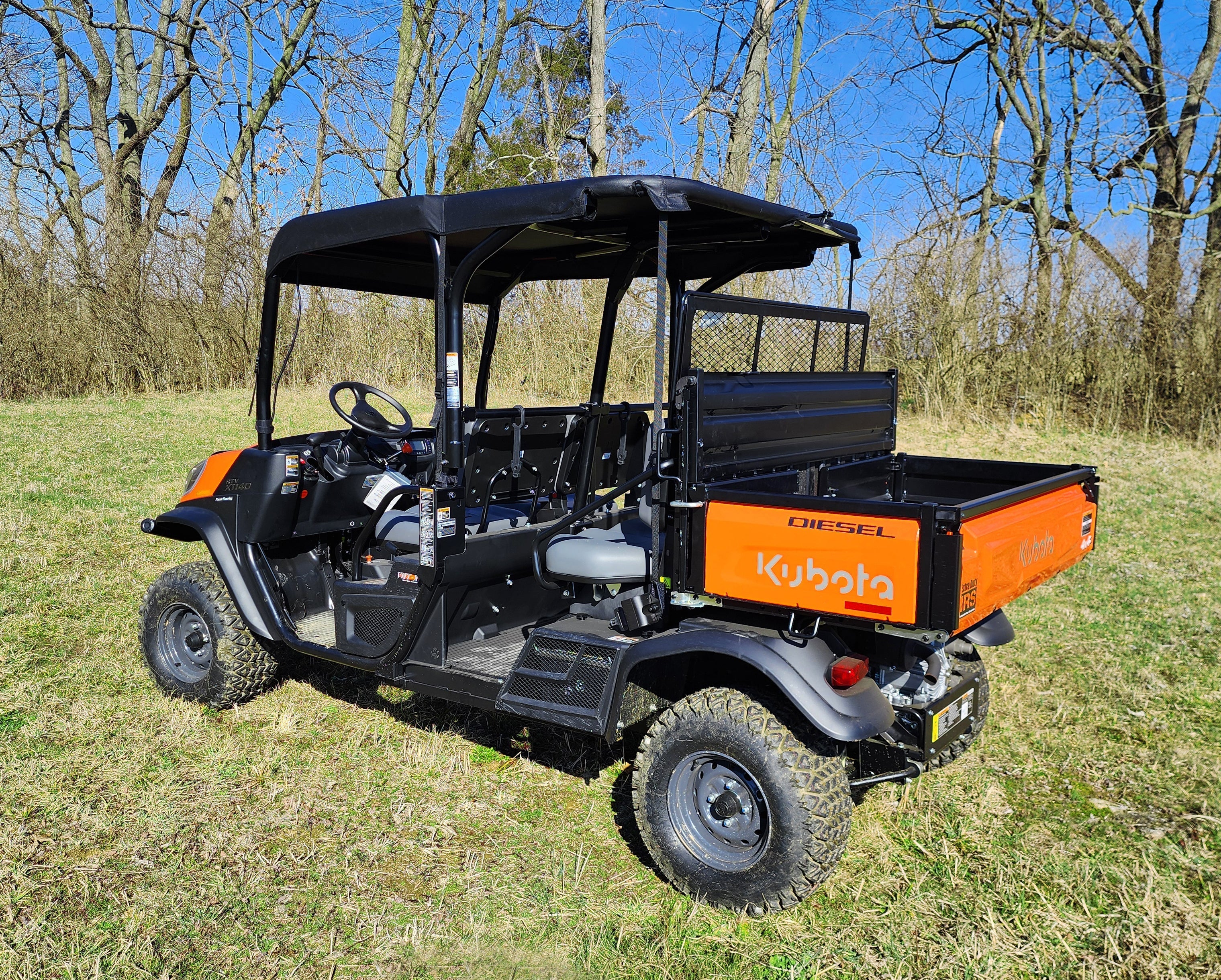 Photo of Kubota RTV X1140 - Soft Top by 3 Star UTV - Premium Enclosures for UTVs / Side by Sides