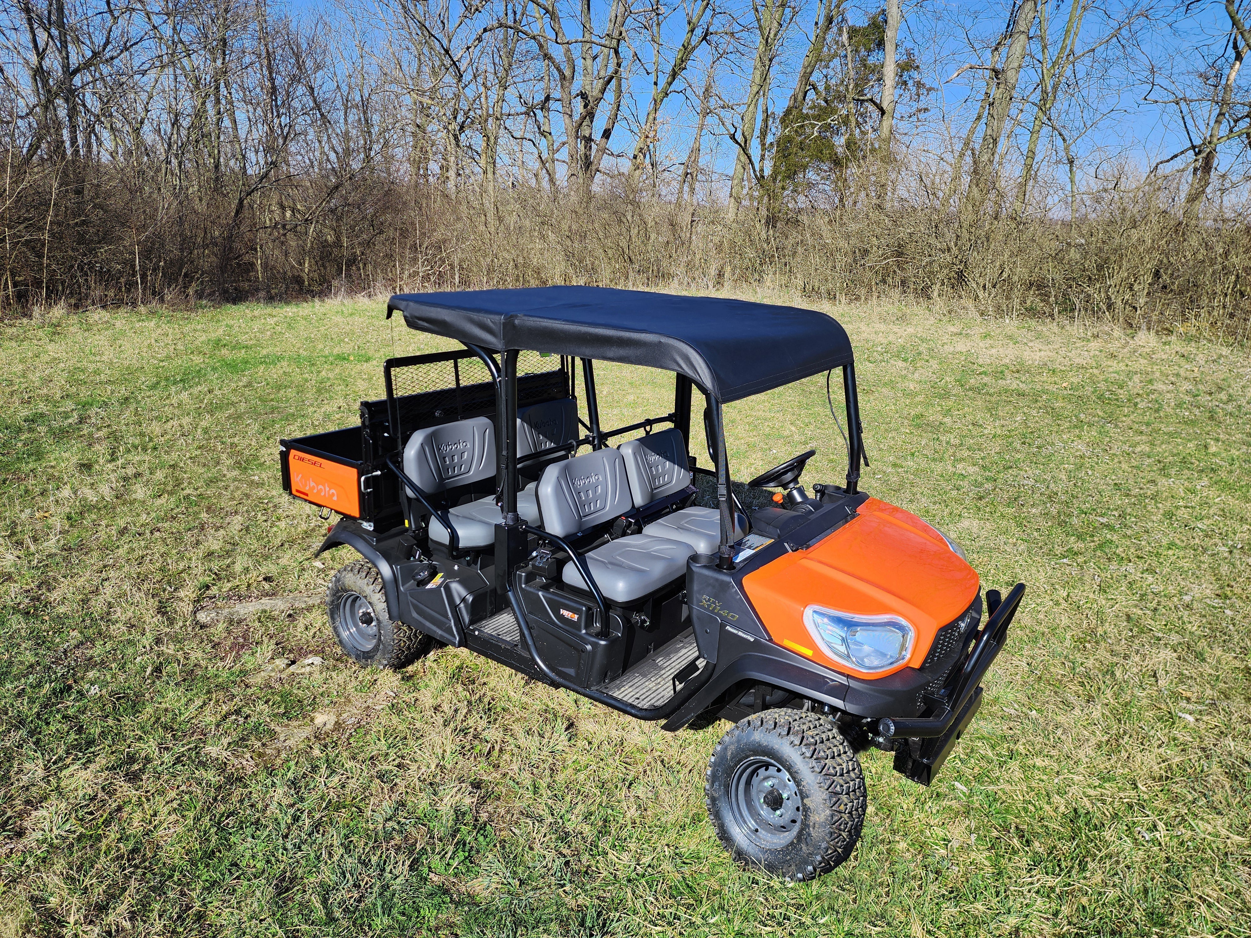 Photo of Kubota RTV X1140 - Soft Top by 3 Star UTV - Premium Enclosures for UTVs / Side by Sides