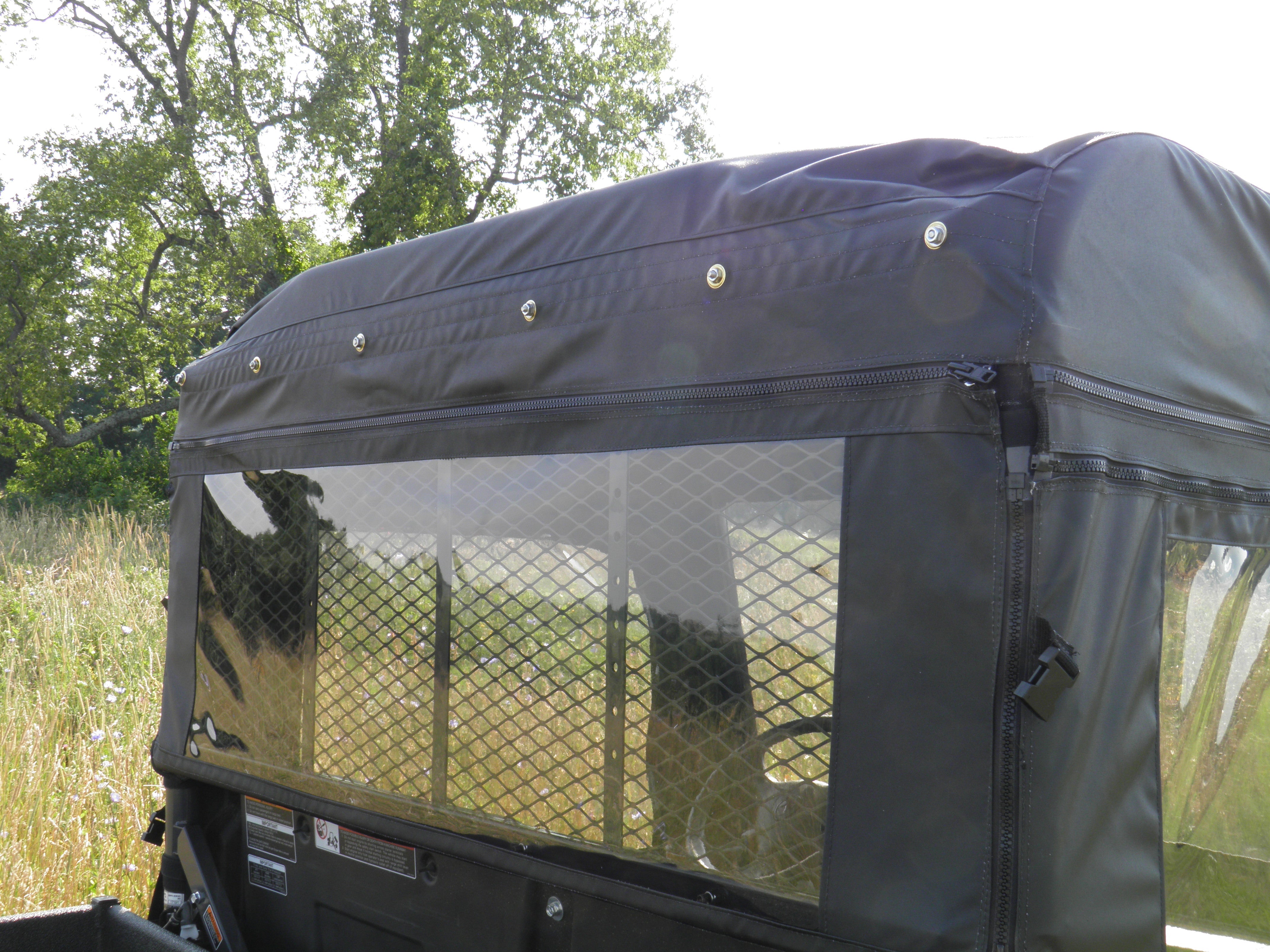 Photo of Kubota RTV X900/X1120 - Door/Rear Window Combo by 3 Star UTV - Premium Enclosures for UTVs / Side by Sides