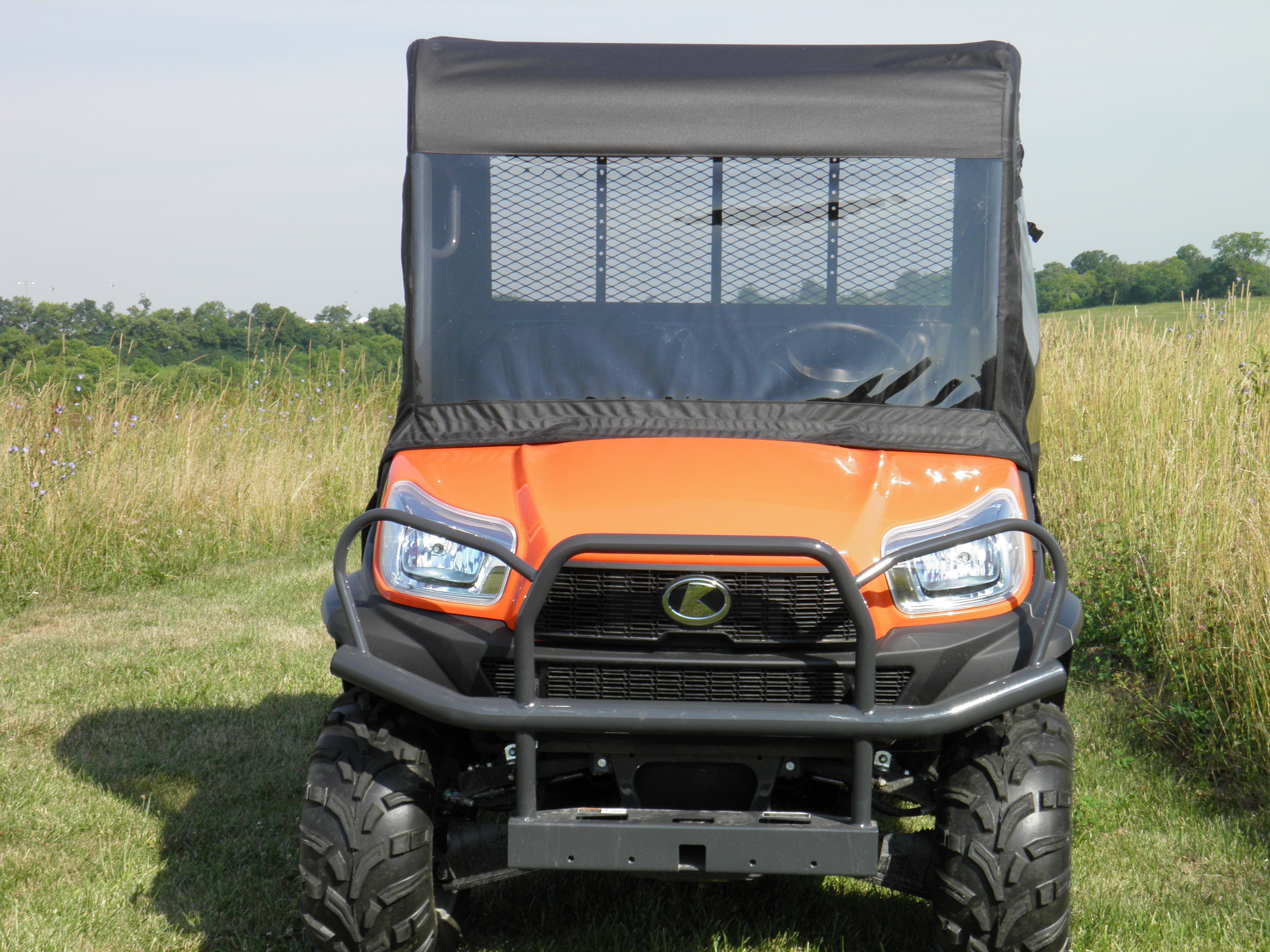 Photo of Kubota RTV X900/X1120 - Full Cab Enclosure with Vinyl Windshield by 3 Star UTV - Premium Enclosures for UTVs / Side by Sides