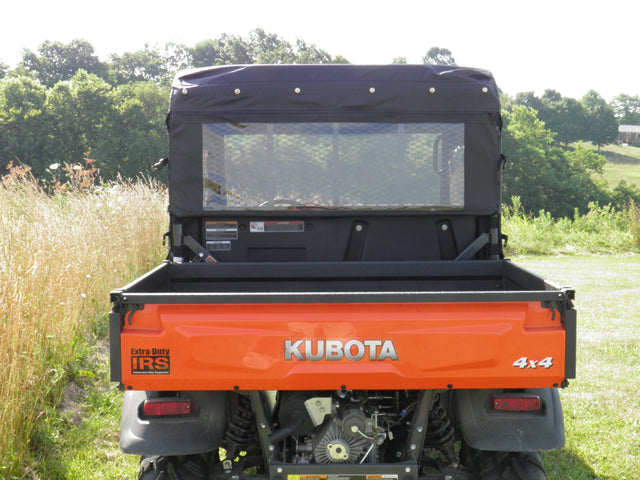 Photo of Kubota RTV X900/X1120 - Soft Back Panel by 3 Star UTV - Premium Enclosures for UTVs / Side by Sides