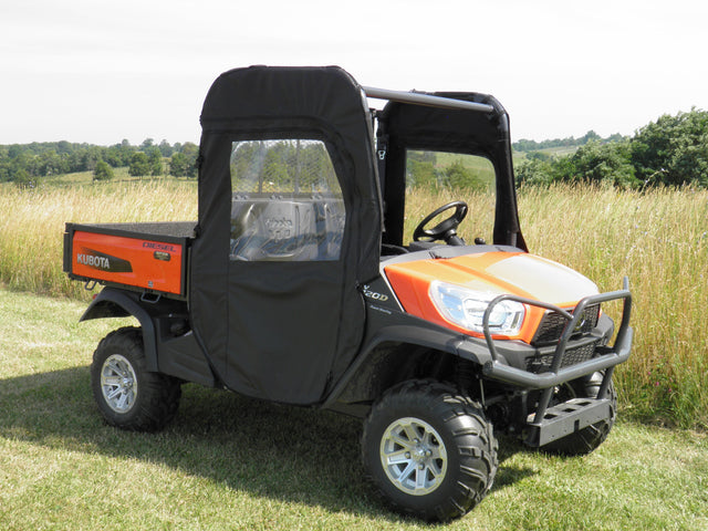 Photo of Kubota RTV XG850 (Sidekick) - Door/Rear Window Combo (Full Doors) by 3 Star UTV - Premium Enclosures for UTVs / Side by Sides