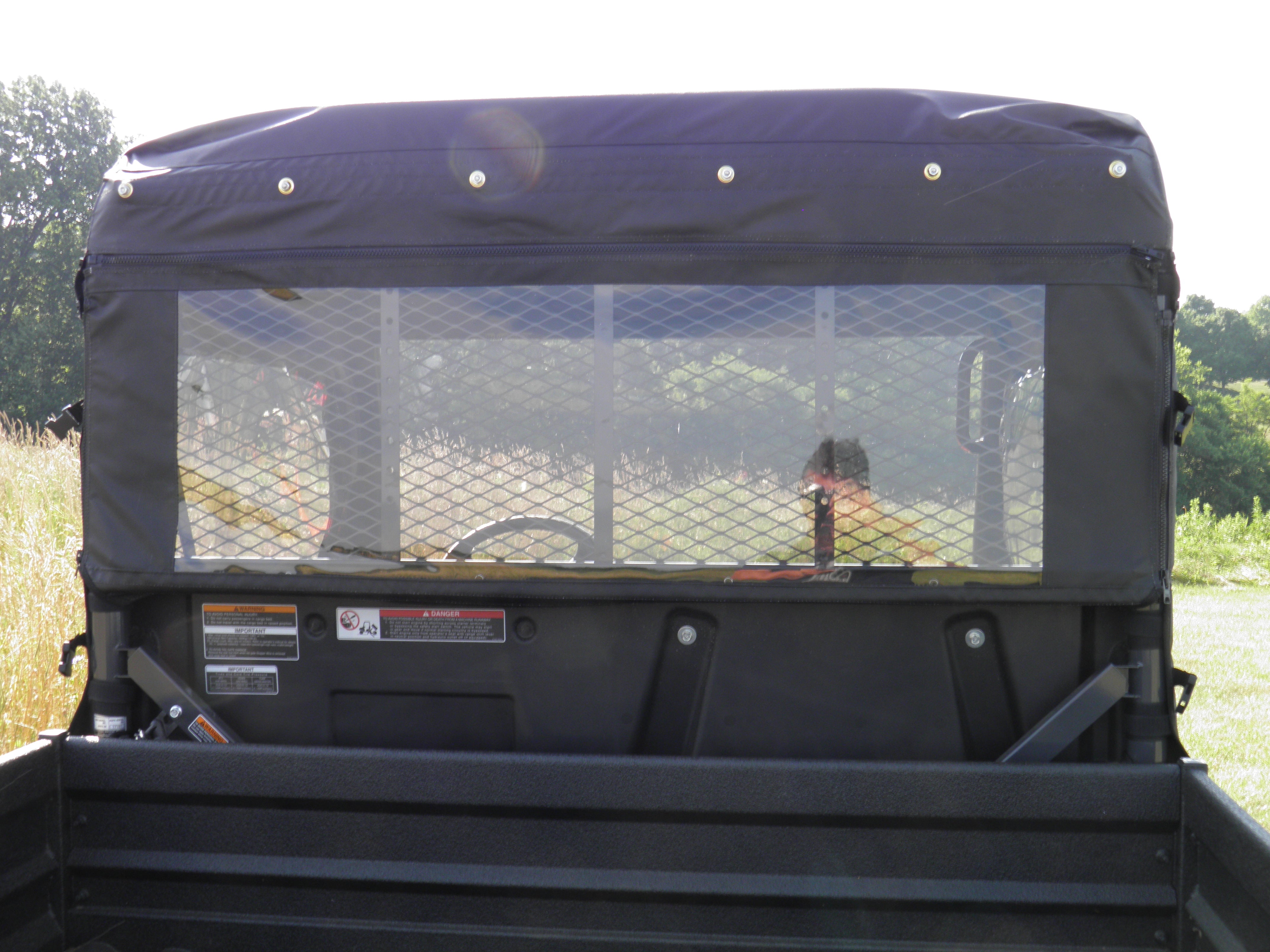 Photo of Kubota RTV XG850 (Sidekick) - Door/Rear Window Combo (Full Doors) by 3 Star UTV - Premium Enclosures for UTVs / Side by Sides