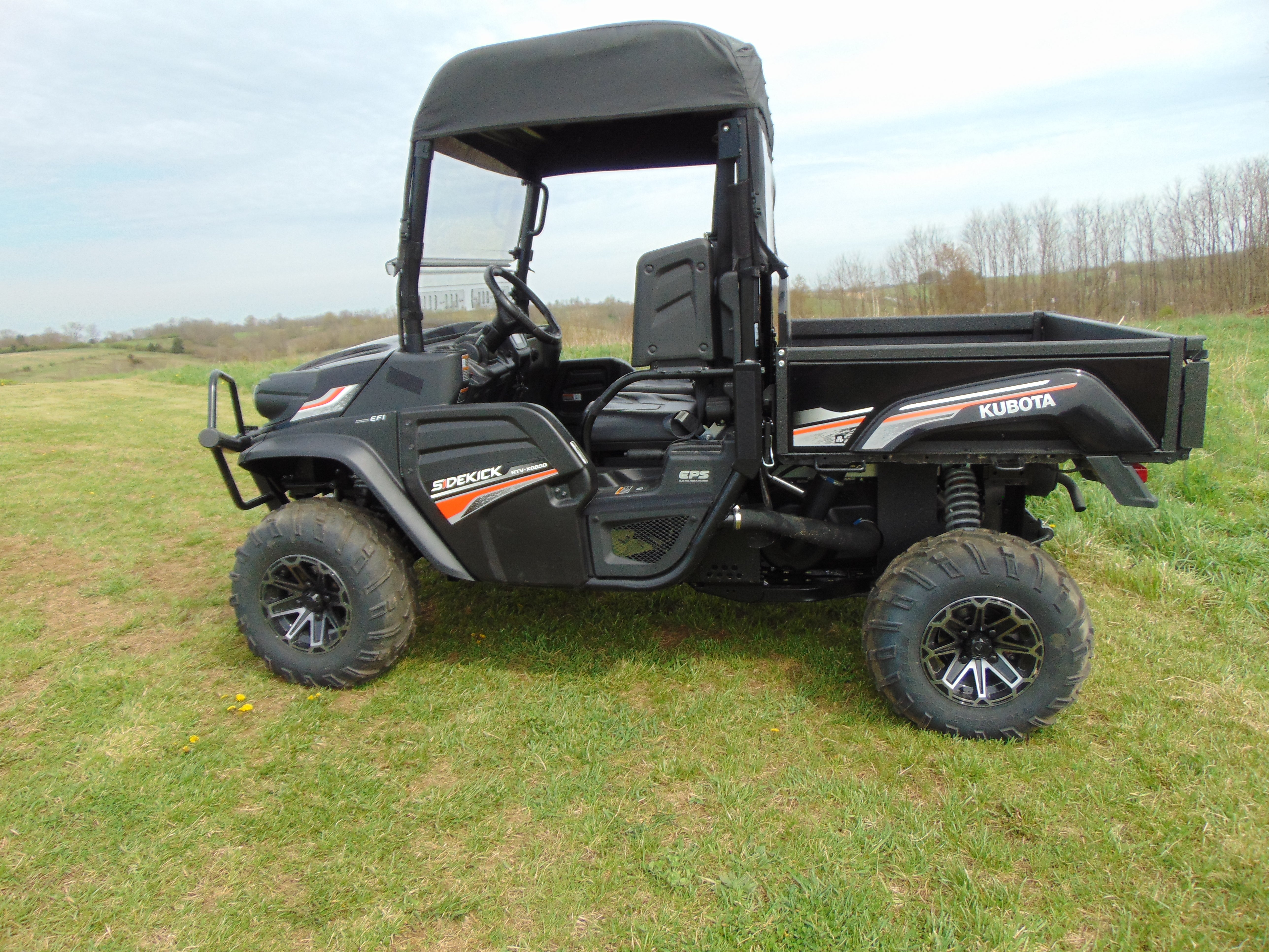 Photo of Kubota RTV XG850 (Sidekick) - Soft Top by 3 Star UTV - Premium Enclosures for UTVs / Side by Sides