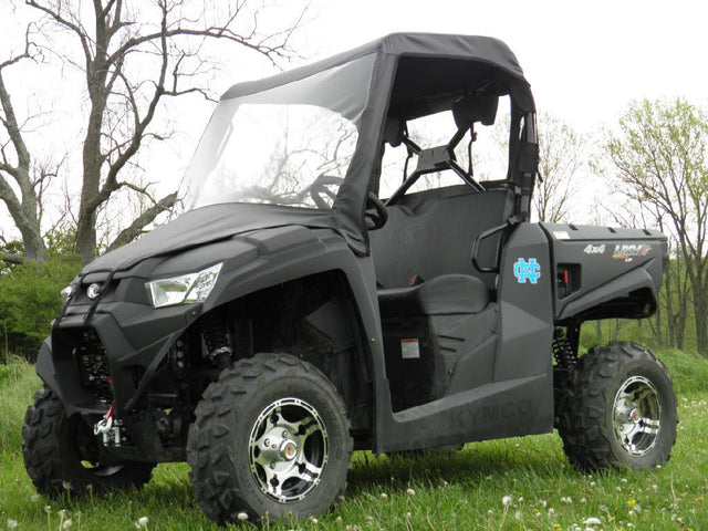 Photo of Kymco 450 - Vinyl Windshield/Top/Rear Combo by 3 Star UTV - Premium Enclosures for UTVs / Side by Sides