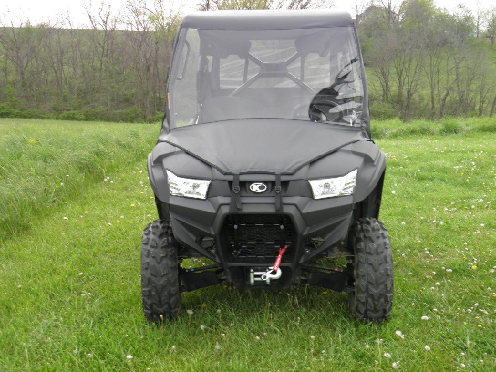 Photo of Kymco 450 - Vinyl Windshield/Top/Rear Combo by 3 Star UTV - Premium Enclosures for UTVs / Side by Sides