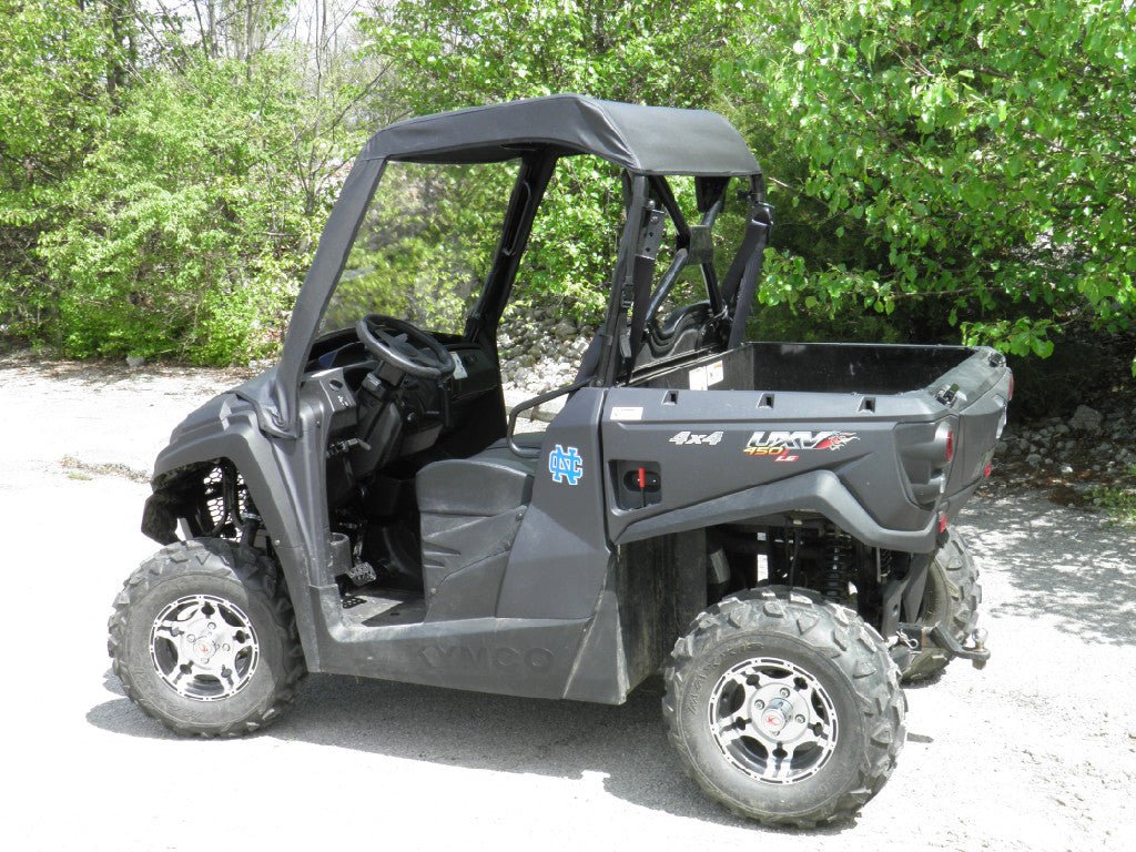 Photo of Kymco 450 - Vinyl Windshield/Top Combo by 3 Star UTV - Premium Enclosures for UTVs / Side by Sides