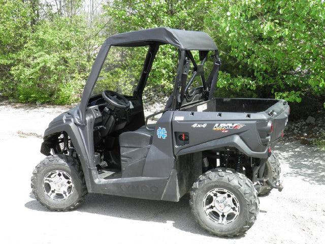 Photo of Kymco 450 - Vinyl Windshield/Top Combo by 3 Star UTV - Premium Enclosures for UTVs / Side by Sides