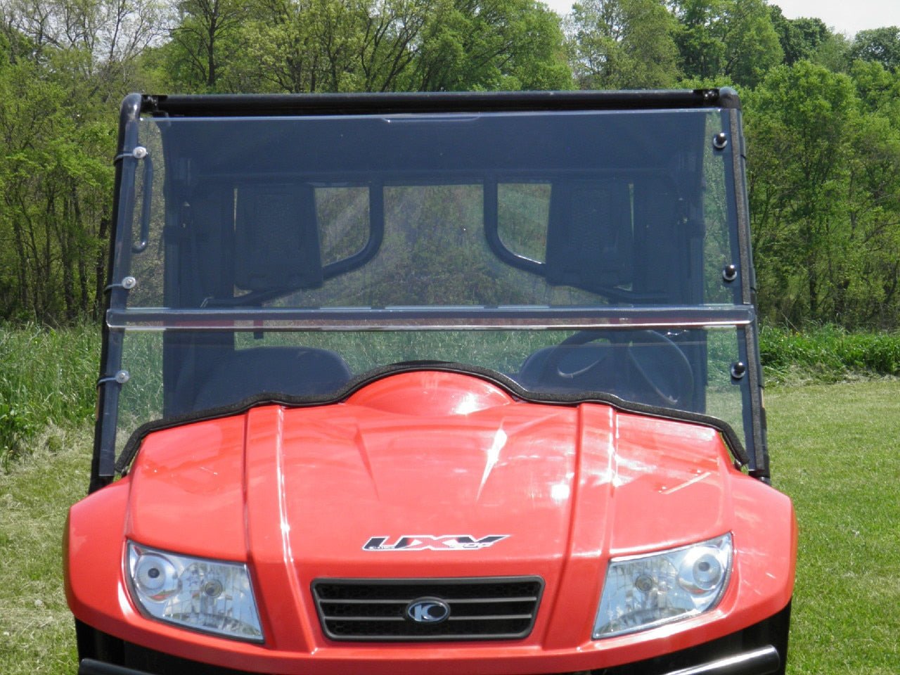 Photo of Kymco 500 - 2 Pc Scratch-Resistant Windshield by 3 Star UTV - Premium Windshields for UTVs / Side by Sides