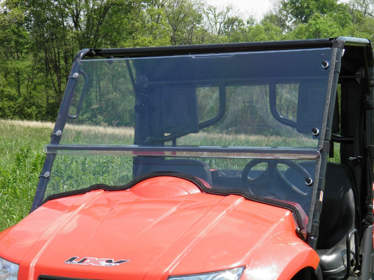 Photo of Kymco 500 - 2 Pc Scratch-Resistant Windshield by 3 Star UTV - Premium Windshields for UTVs / Side by Sides