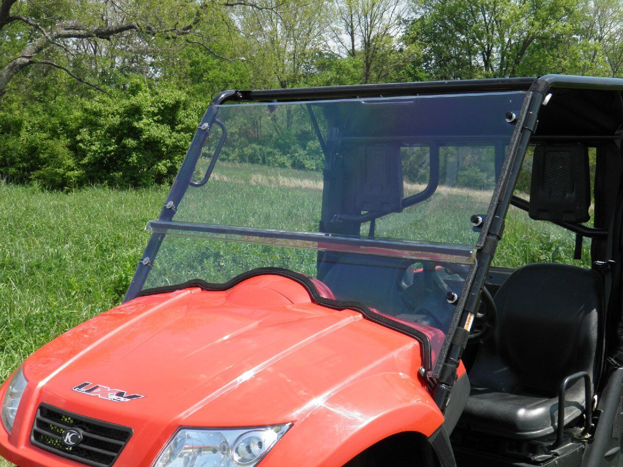 Photo of Kymco 500 - 2 Pc General-Purpose Windshield by 3 Star UTV - Premium Windshields for UTVs / Side by Sides