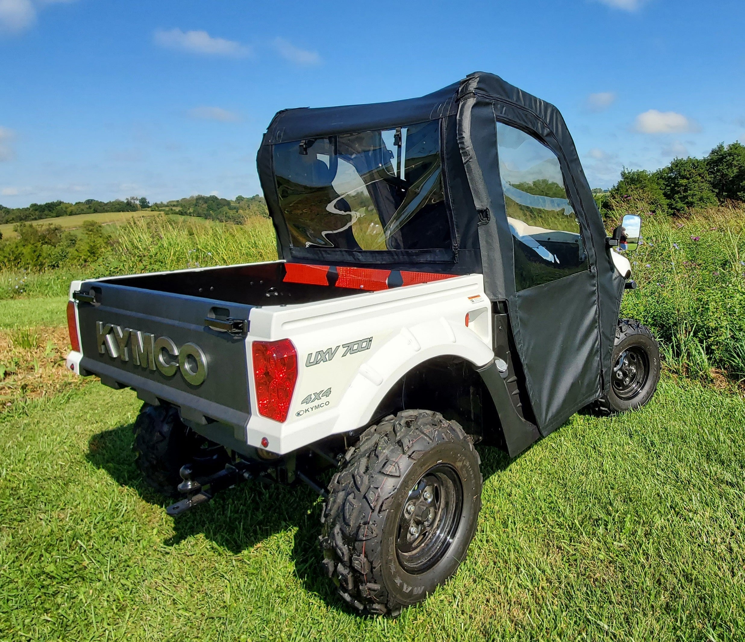 Photo of Kymco 700 (2014-2017) - Door/Rear Window Combo by 3 Star UTV - Premium Enclosures for UTVs / Side by Sides