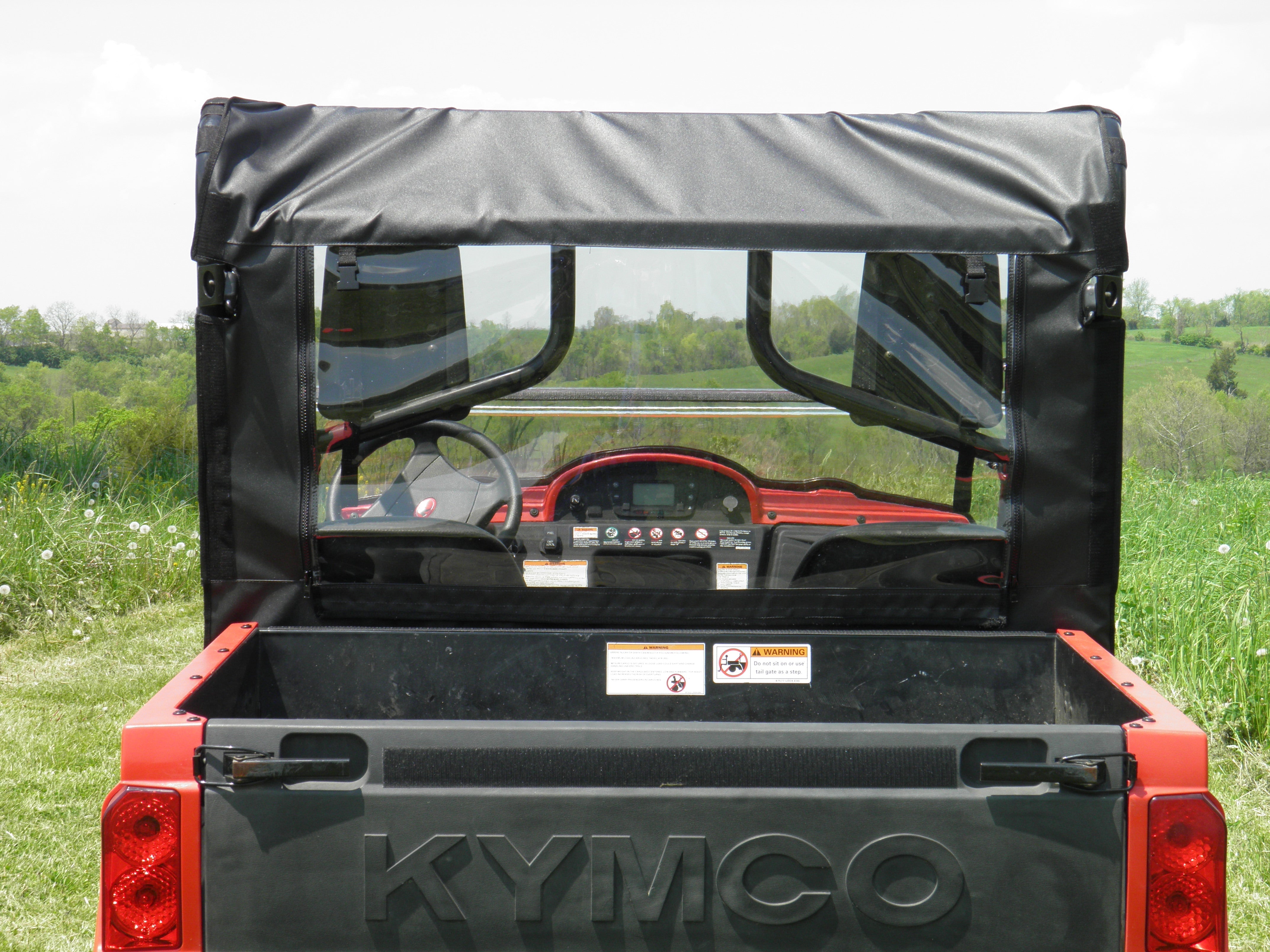 Photo of Kymco 700 (2014-2017) - Full Cab Enclosure with Vinyl Windshield by 3 Star UTV - Premium Enclosures for UTVs / Side by Sides