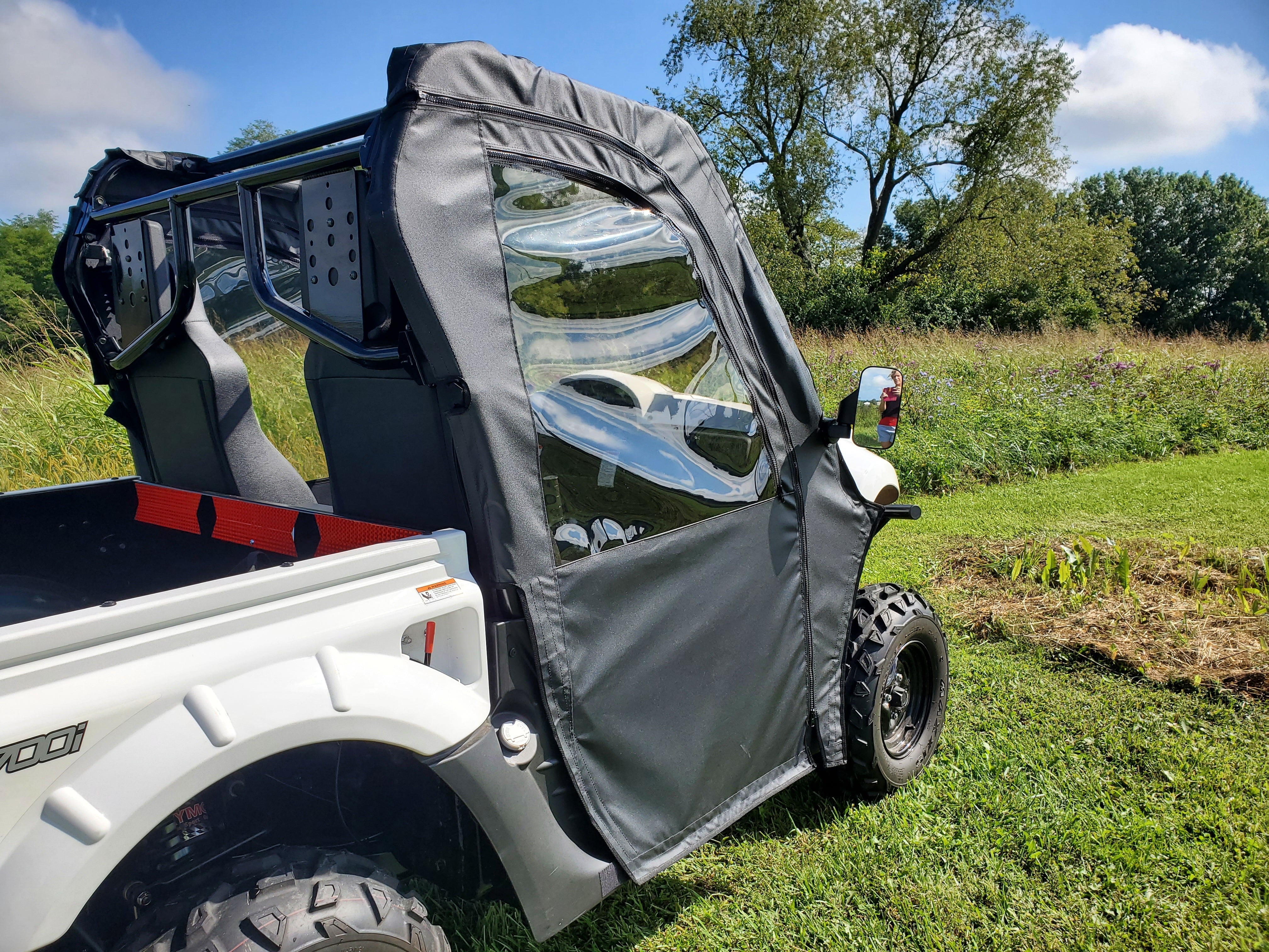 Photo of Kymco 700 (2018+) - Soft Doors by 3 Star UTV - Premium Enclosures for UTVs / Side by Sides