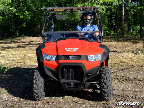 Photo of SuperATV Kymco UXV 450 Scratch Resistant Flip Windshield by SuperATV - Premium Windshields for UTVs / Side by Sides