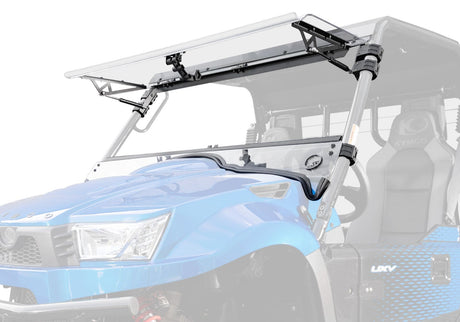 KYMCO UXV Scratch-Resistant Flip Windshield