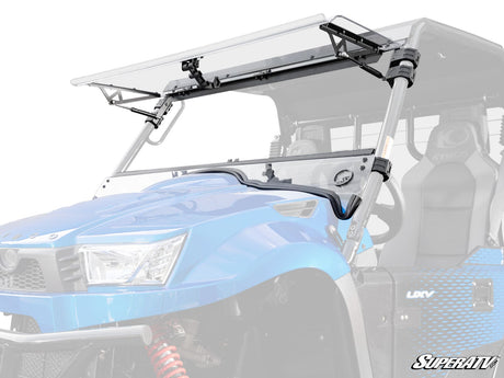 Photo of SuperATV KYMCO UXV Scratch-Resistant Flip Windshield by SuperATV - Premium Windshields for UTVs / Side by Sides