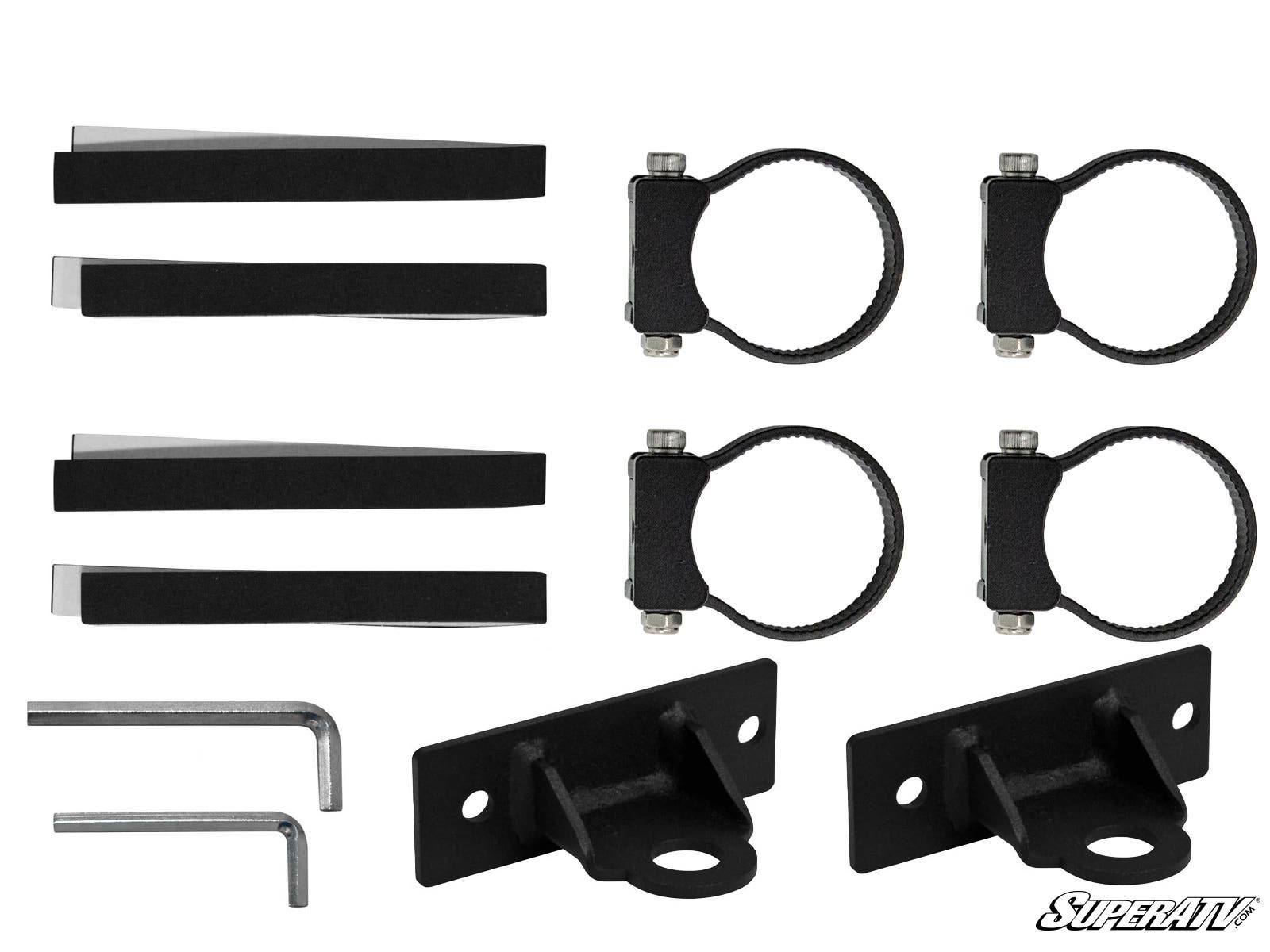 Photo of SuperATV Whip Light Mounting Brackets by SuperATV - Premium Mounts for UTVs / Side by Sides