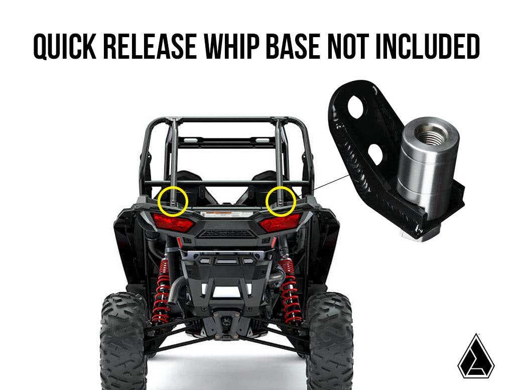 Photo of Assault Industries Whip Mount (Fits: Polaris RZR XP 1000) by Assault Industries - Premium for UTVs / Side by Sides