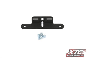 XTC License Plate Frame Bracket - Black