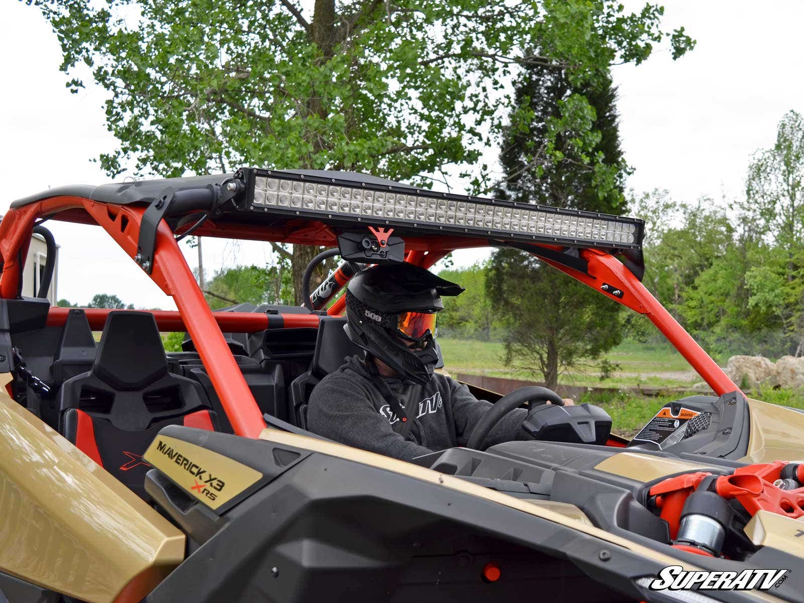 Photo of SuperATV Can-Am Maverick X3 Light Bar Mounting Kit by SuperATV - Premium Mounts for UTVs / Side by Sides