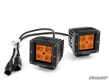 Photo of SuperATV 3" LED Cube Lights : Flood Pattern by SuperATV - Premium Light Pods for UTVs / Side by Sides