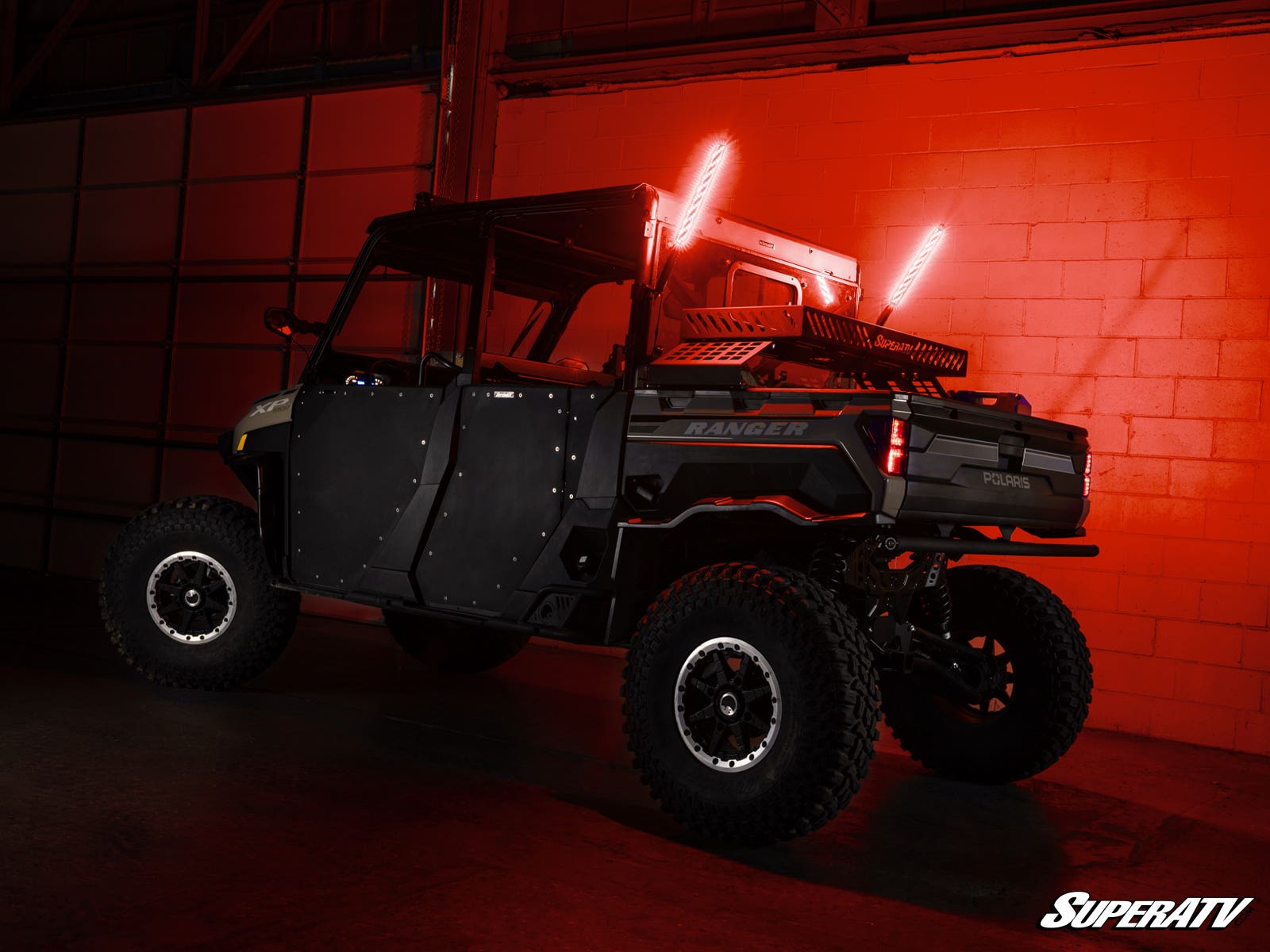 Photo of SuperATV 5' RGB LED Whip Lights by SuperATV - Premium LED Light Whips & Rock Lights for UTVs / Side by Sides