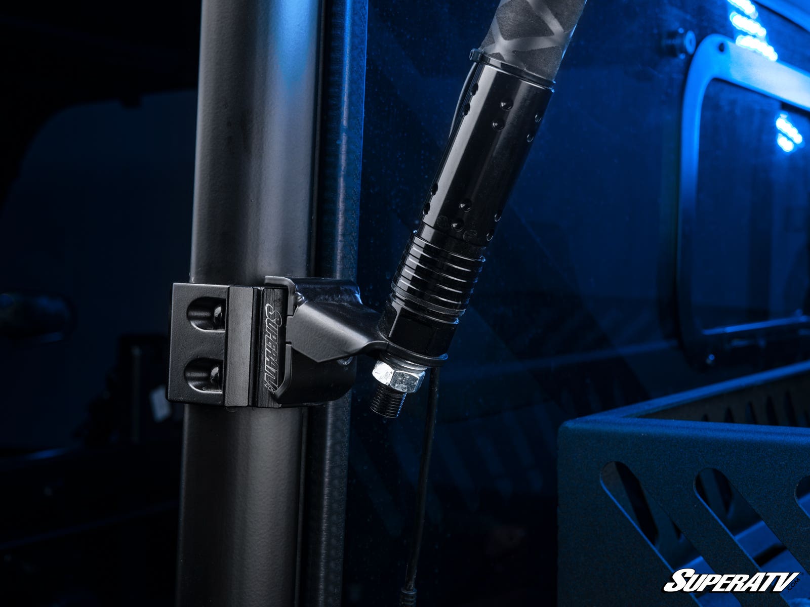 Photo of SuperATV Whip Light Mounting Brackets by SuperATV - Premium Mounts for UTVs / Side by Sides
