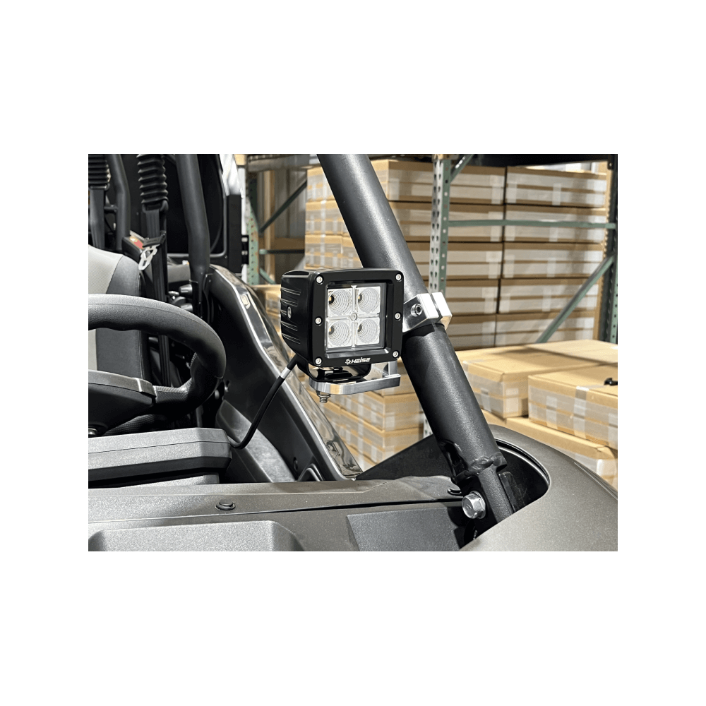 Photo of Adjustable Light Bar Clamp by AJK Offroad - Premium for UTVs / Side by Sides