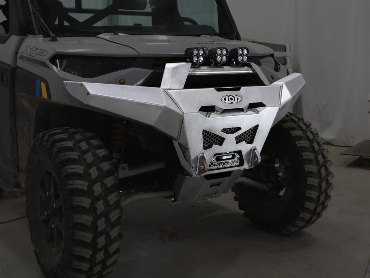 Photo of LOD Off-Road Polaris Ranger Destroyer Full Width Front Bumper by LOD Offroad - Premium for UTVs / Side by Sides