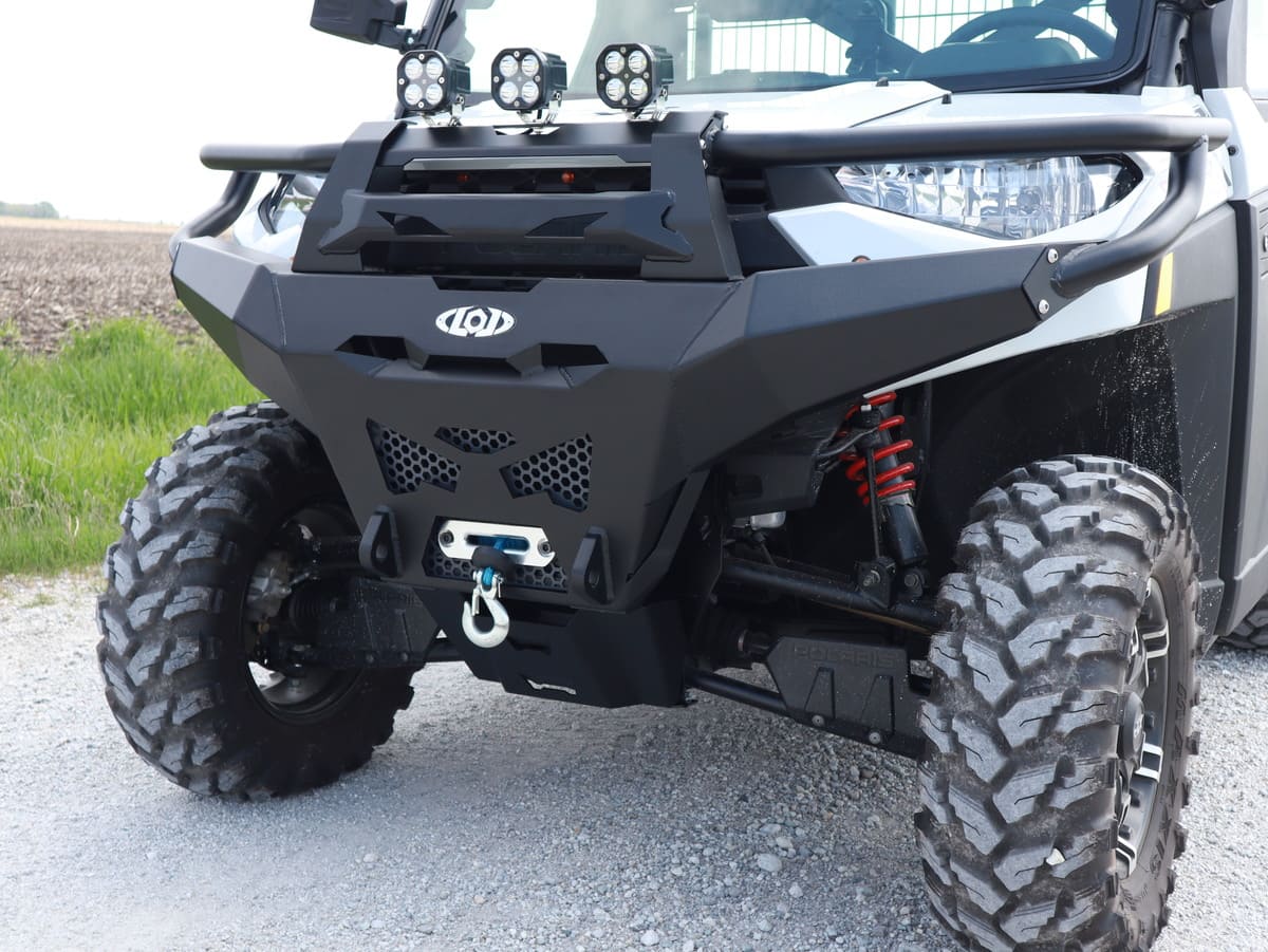 Photo of LOD Off-Road Polaris Ranger Destroyer Full Width Front Bumper by LOD Offroad - Premium for UTVs / Side by Sides