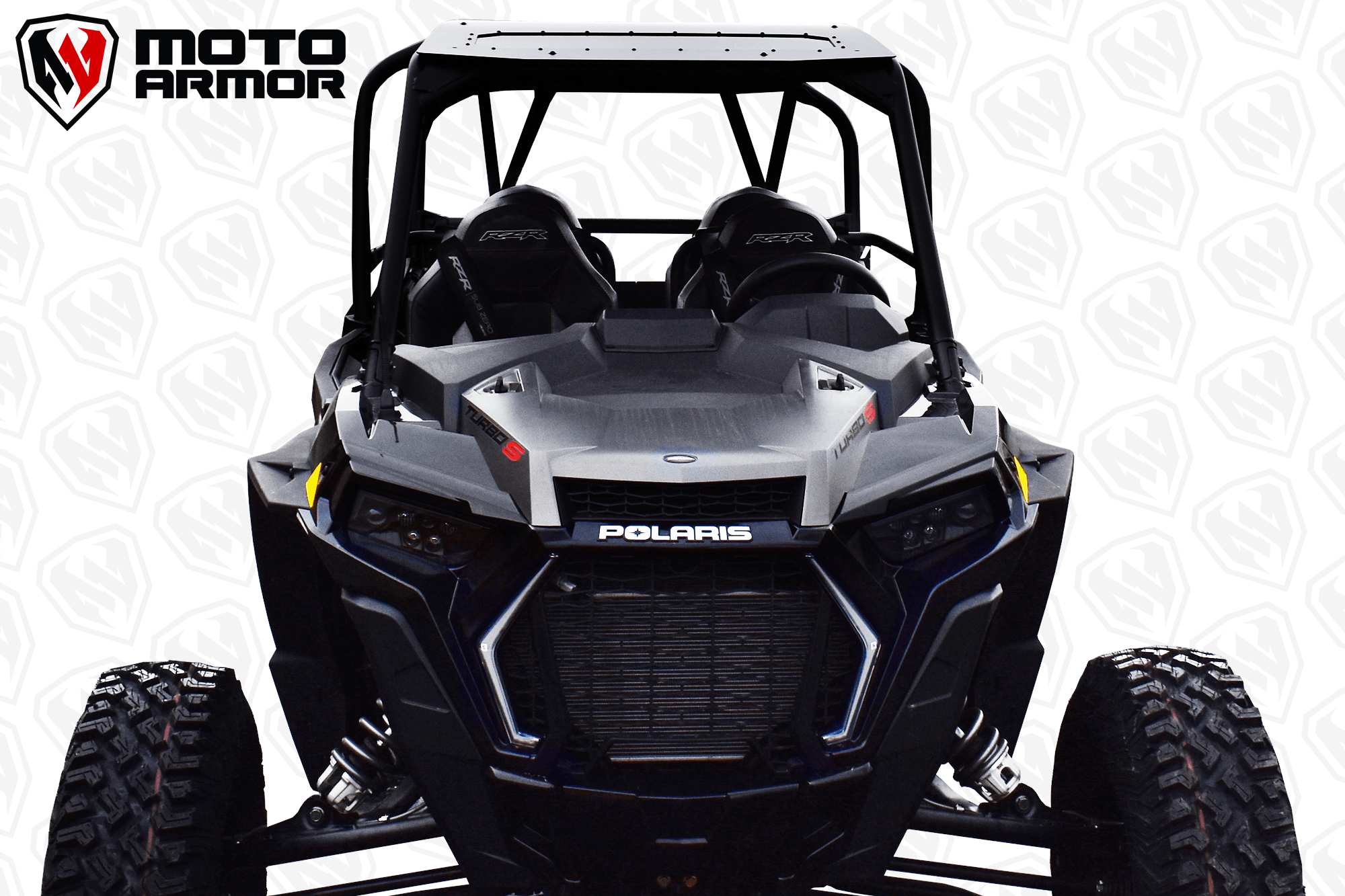 Photo of Polaris RZR Turbo S 4-Seat Aluminum Roof with Sunroof (2019+) by Moto Armor - Premium Roofs for UTVs / Side by Sides