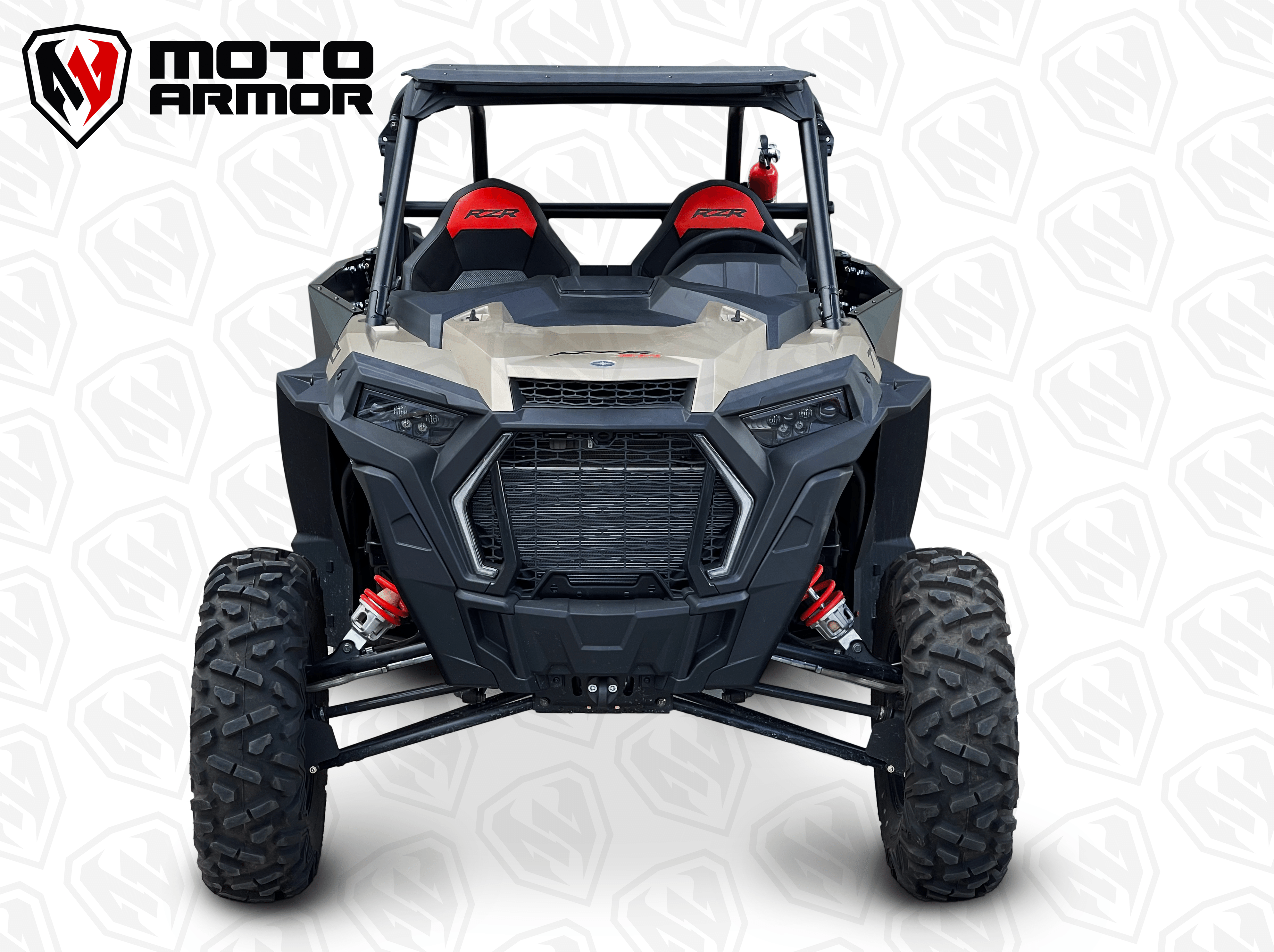 Photo of Polaris RZR XP 1000, XP Turbo, & Turbo S 2-Seat Aluminum Doors (2014+) by Moto Armor - Premium Doors for UTVs / Side by Sides
